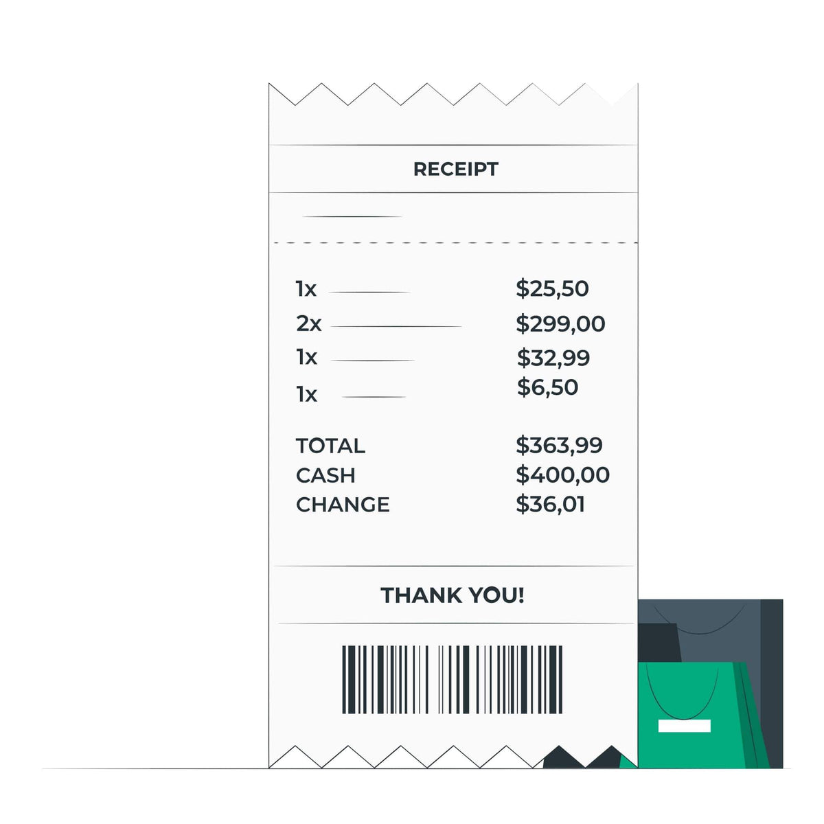Gift Receipt - Ziraan